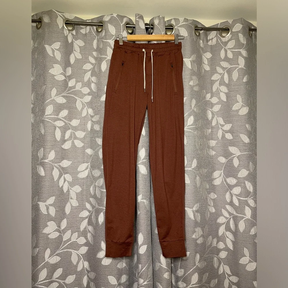 Vuori Ponto Performance Jogger Terracotta Heather